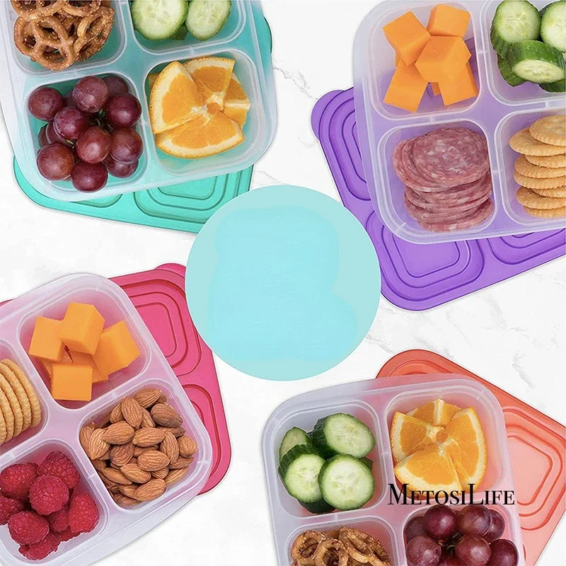 Food Prep Snacks - Plastikowe pudełko na przekąski Bento wielokrotnego
