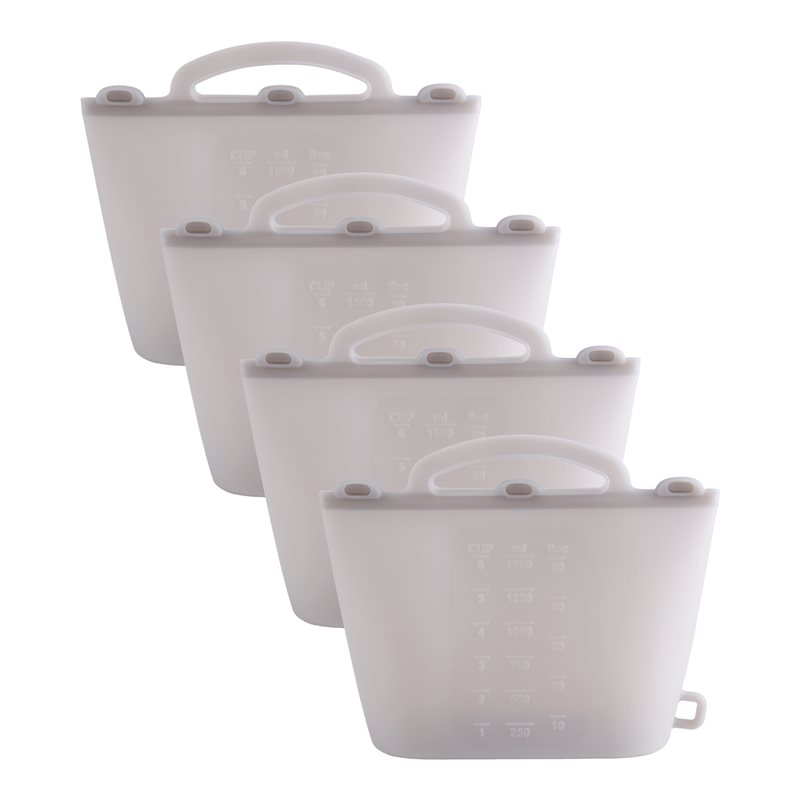Food Prep Snacks - 75STO-Woreczki do przechowywania świeżej żywności, samozamykające