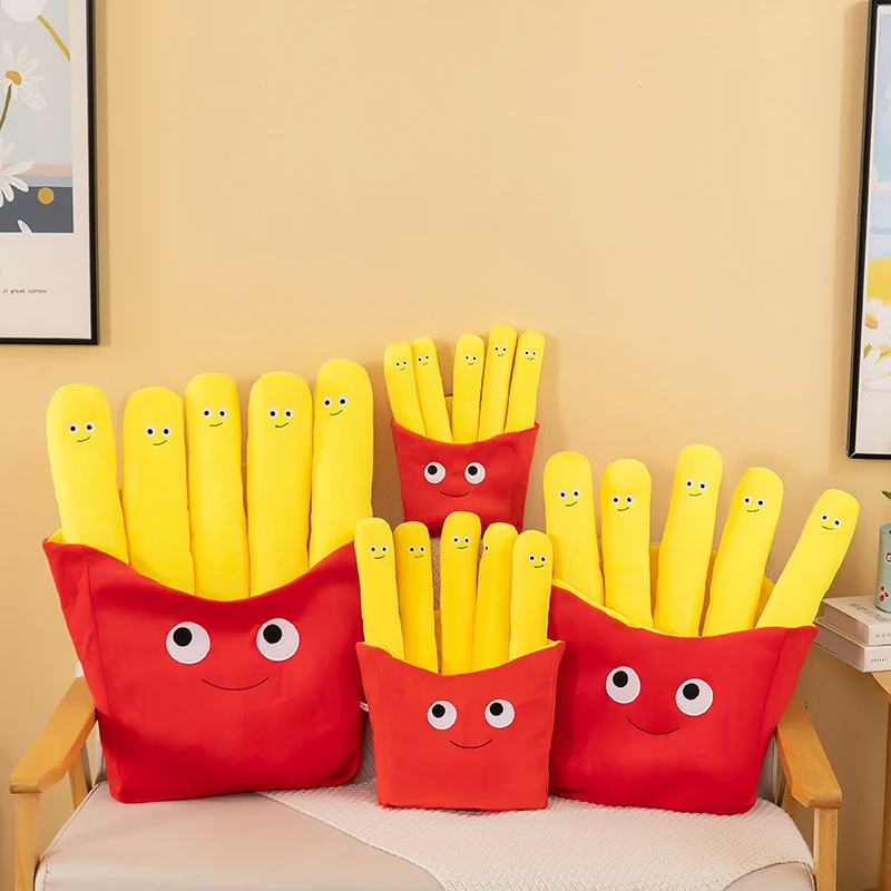 Frytki Hamburger Pluszowa zaba – Food Snacks For Kids recenzja i cena