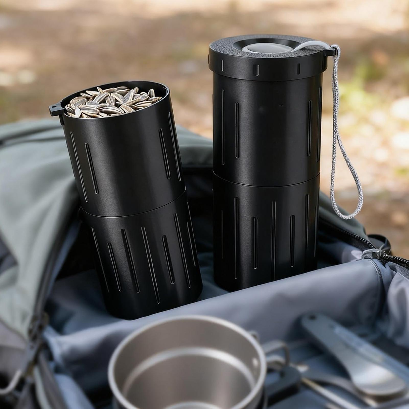 Pojemniki na skórkę słonecznik – Food Snacks For Hiking recenzja i cena