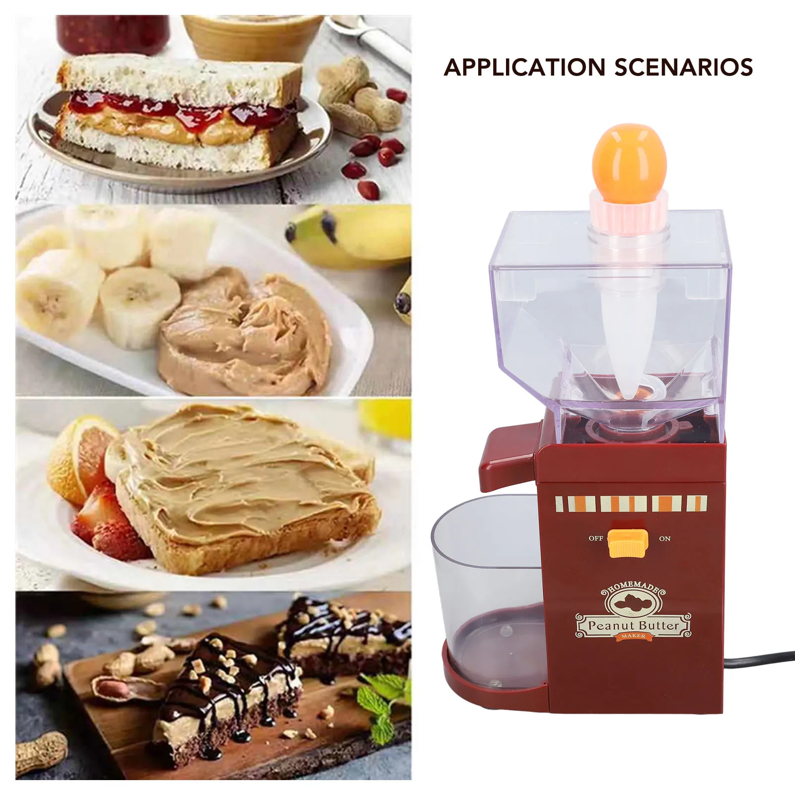 Elektryczny młynek do masła or – Peanut Butter Snack recenzja i cena