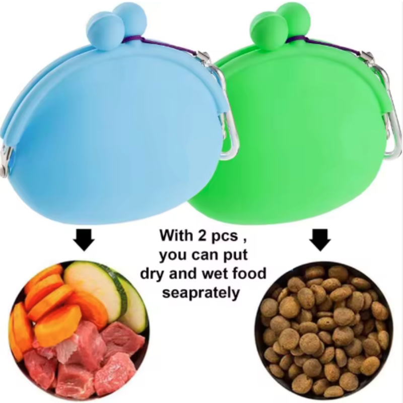 Przenośna silikonowa torba na  – Food Snacks For Hiking recenzja i cena